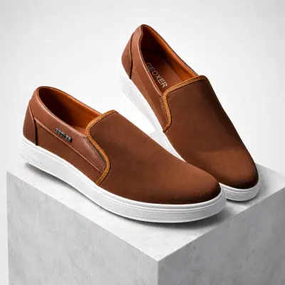 Chaussures slip-on Geoxer bleu marine – Chaussures, photo 2