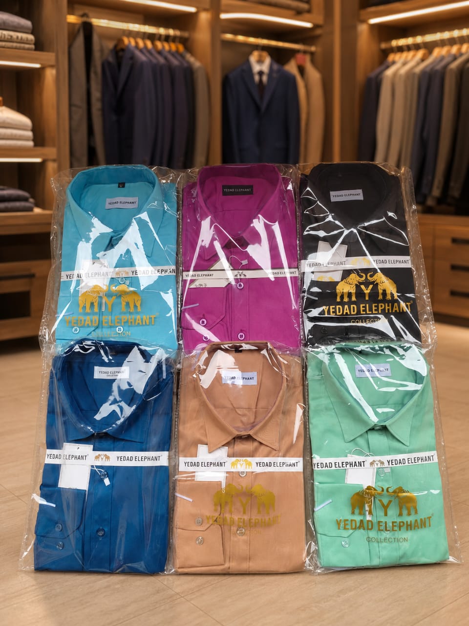 Chemise manches longues homme couleurs variees